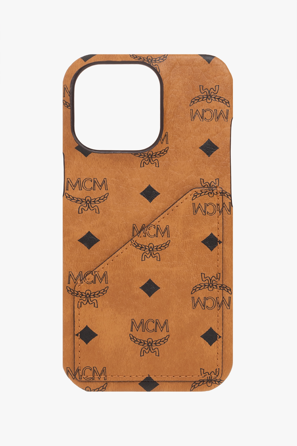 Brown iPhone 13 Pro case MCM - Vitkac TW